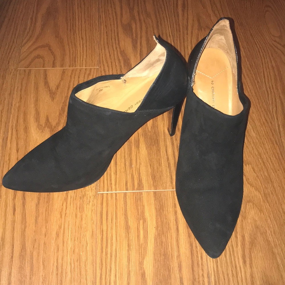 Derek Lam 10 Crosby Cohen Suede Pointy-Toe Bootie
